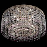 Люстра Флоренция капель оптикон розовая в Саратове