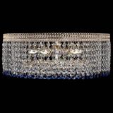 Люстра Флоренция капель оптикон синяя в Саратове