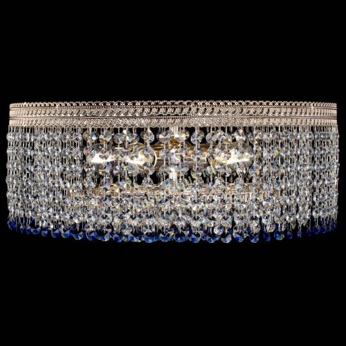 Люстра Флоренция капель оптикон синяя в Саратове Гусь Хрустальный