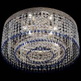 Люстра Флоренция капель оптикон синяя в Саратове
