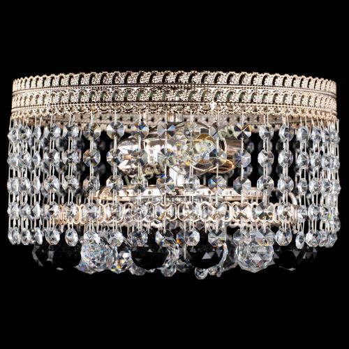 Люстра Флоренция шар №2 черная в Саратове Гусь Хрустальный