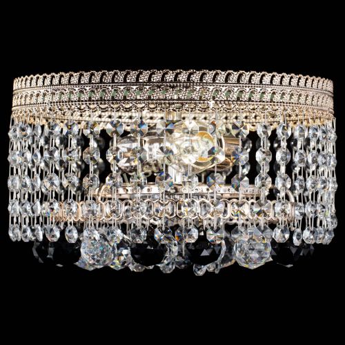 Люстра Флоренция шар №2 черная в Саратове Гусь Хрустальный