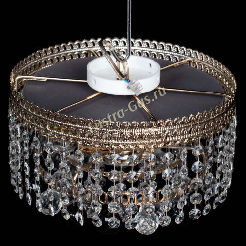 Люстра Флоренция шар №2 черная в Саратове Гусь Хрустальный