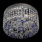 Люстра Флоренция шар №2 фиолетовая в Саратове