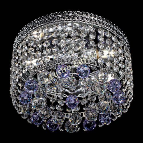 Люстра Флоренция шар №2 фиолетовая в Саратове Гусь Хрустальный