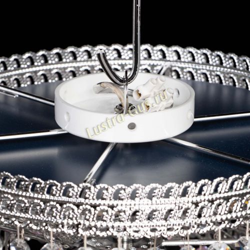 Люстра Флоренция шар №2 розовая в Саратове Гусь Хрустальный