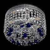 Люстра Флоренция шар №2 синяя в Саратове