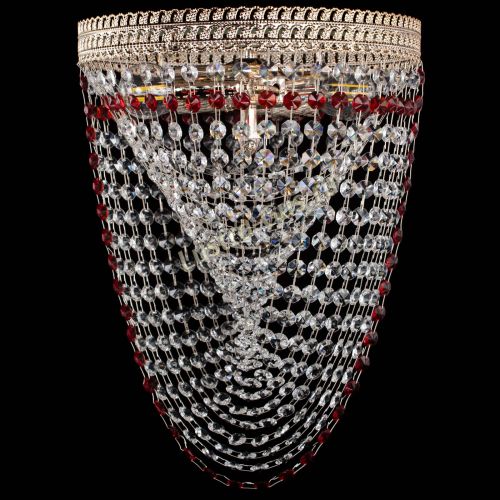 Люстра Флоренция Водоворот красная в Саратове Гусь Хрустальный