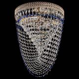 Люстра Флоренция Водоворот синяя в Саратове