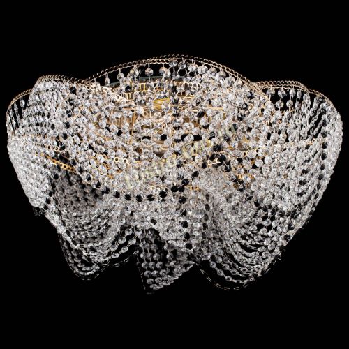 Люстра Галактика №4 черная в Саратове Гусь Хрустальный