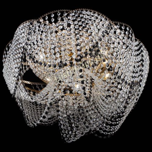 Люстра Галактика №4 черная в Саратове Гусь Хрустальный