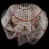 Люстра Галактика №4 красная в Саратове