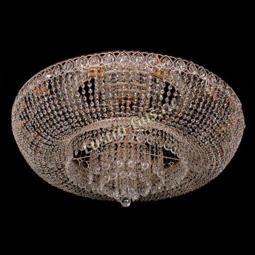 Люстра Капель 008 - 12 ламп в Саратове Гусь Хрустальный