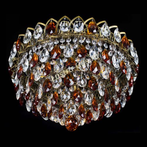 Люстра Грация №1 под бронзу чайная в Саратове Гусь Хрустальный