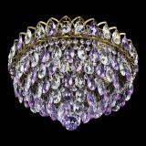 Люстра Грация №1 под бронзу фиолетовая в Саратове
