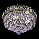 Люстра Грация №1 под бронзу фиолетовая в Саратове