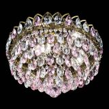 Люстра Грация №1 под бронзу розовая в Саратове