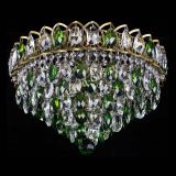 Люстра Грация №1 под бронзу зеленая в Саратове