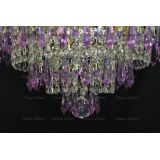 Люстра Ромашка Хризантема фиолетовая большой карашдаш в Саратове