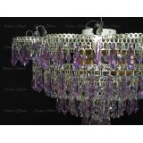 Люстра Ромашка Хризантема фиолетовая большой карашдаш в Саратове