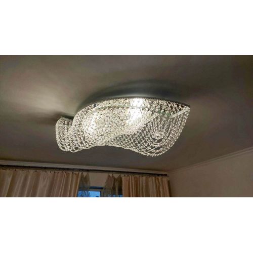 Люстра Хрустальная Волна в Саратове Гусь Хрустальный