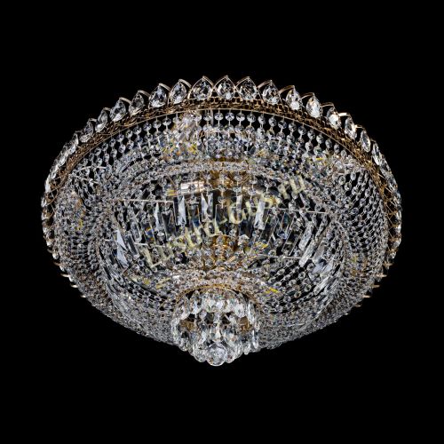 Люстра Хрустальный Каскад №1  700 мм в Саратове Гусь Хрустальный