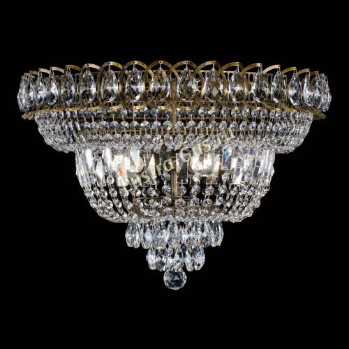 Люстра Хрустальный Каскад №1 под бронзу в Саратове Гусь Хрустальный