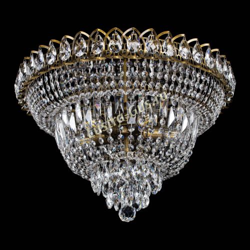 Люстра Хрустальный Каскад №1 под бронзу в Саратове Гусь Хрустальный