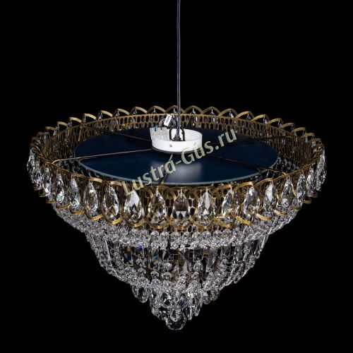 Люстра Хрустальный Каскад №1 под бронзу в Саратове Гусь Хрустальный