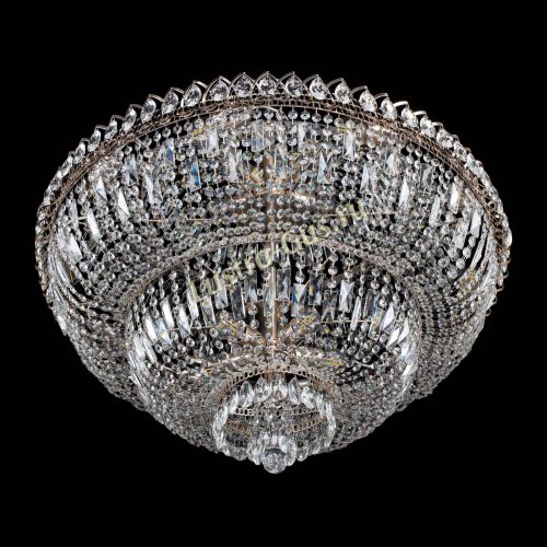 Люстра Хрустальный Каскад №15 с пластинками в Саратове Гусь Хрустальный