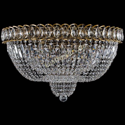 Люстра Хрустальный Каскад №2 журавлик под бронзу в Саратове Гусь Хрустальный