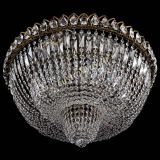 Люстра Хрустальный Каскад №2 журавлик под бронзу в Саратове