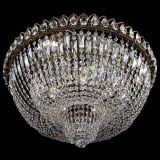 Люстра Хрустальный Каскад №2 журавлик под бронзу в Саратове