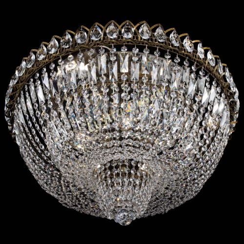 Люстра Хрустальный Каскад №2 журавлик под бронзу в Саратове Гусь Хрустальный