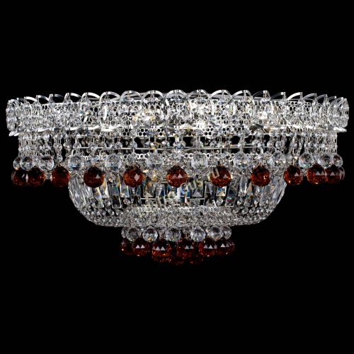 Люстра Хрустальный каскад №3 Шар чайная в Саратове Гусь Хрустальный