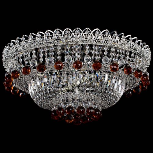 Люстра Хрустальный каскад №3 Шар чайная в Саратове Гусь Хрустальный