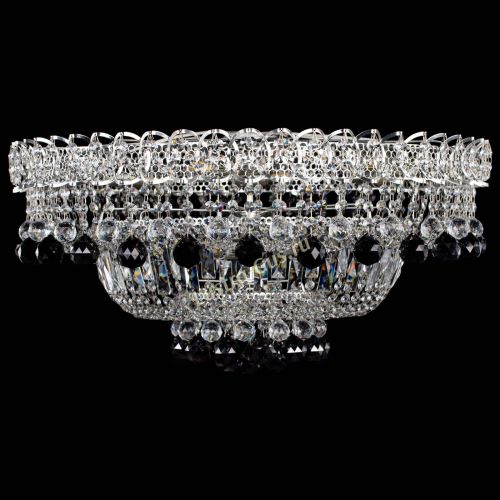 Люстра Хрустальный каскад №3 Шар черная в Саратове Гусь Хрустальный