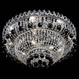 Люстра Хрустальный каскад №3 Шар черная в Саратове