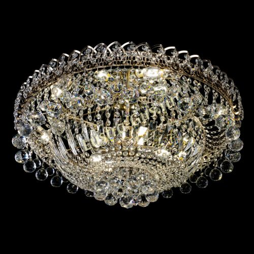 Люстра Хрустальный каскад №3 Шар 700 мм в Саратове Гусь Хрустальный