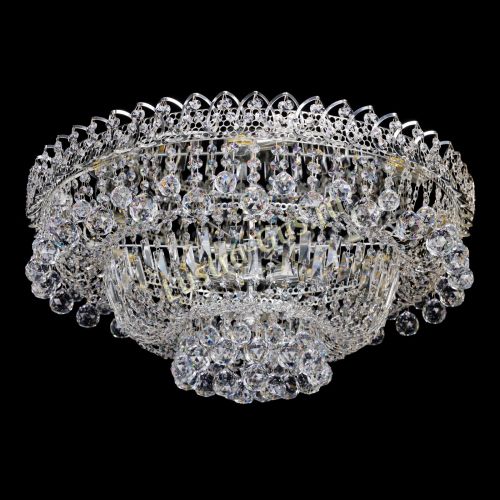 Люстра Хрустальный каскад №3 Шар 700 мм в Саратове Гусь Хрустальный