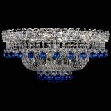Люстра Хрустальный каскад №3 Шар синяя в Саратове