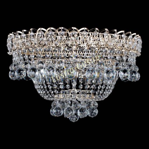 Люстра Хрустальный каскад №3 Шар в Саратове Гусь Хрустальный