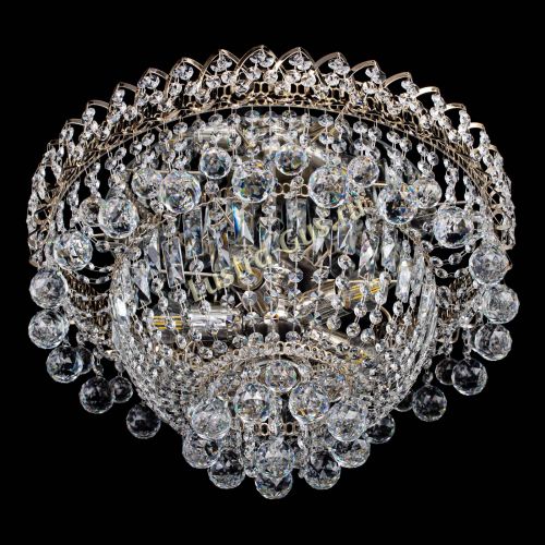 Люстра Хрустальный каскад №3 Шар в Саратове Гусь Хрустальный