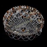 Люстра Каскад Ажур 700 мм чайный в Саратове