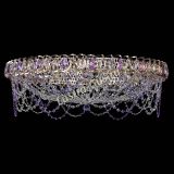 Люстра Каскад Ажур 700 мм фиолетовый в Саратове