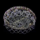 Люстра Каскад Ажур 700 мм фиолетовый в Саратове