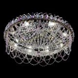 Люстра Каскад Ажур 700 мм розовый в Саратове