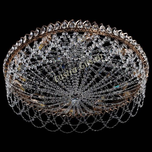 Люстра Хрустальный Каскад Ажур в Саратове Гусь Хрустальный