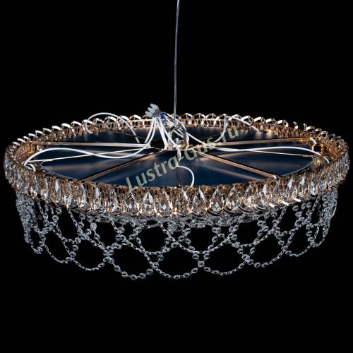 Люстра Хрустальный Каскад Ажур в Саратове Гусь Хрустальный