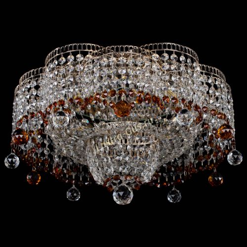 Люстра Камелия №4 чайная в Саратове Гусь Хрустальный